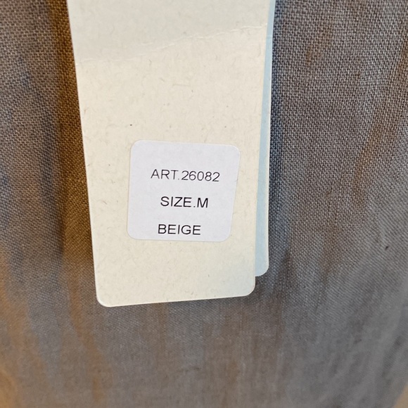 Lina Tomei Linen Rhinestone Embellished Dress - Picture 6 of 11